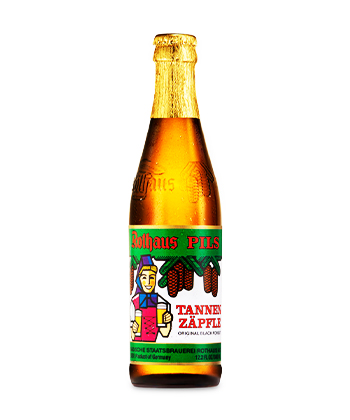 Rothaus Tannenzäpfle is one of the best pilsners ranked by brewers.