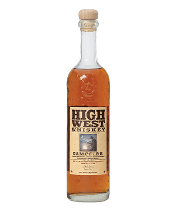 High West Whiskey is one of the best bourbons to pair with cheese.
