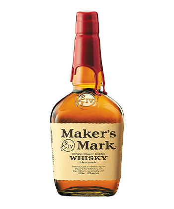 Maker's Mark is one of the best bourbons to pair with cheese.