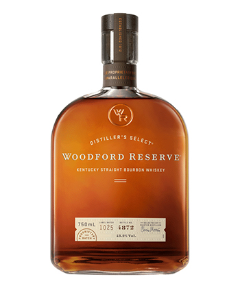 Woodford Reserve is one of the best bourbons to pair with cheese.
