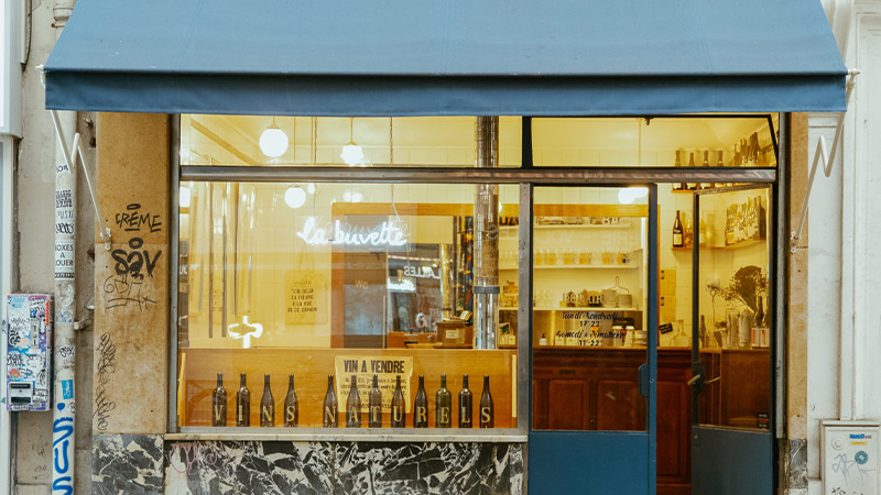 The Buvette in Paris is one of wine pros' top drinks destinations.