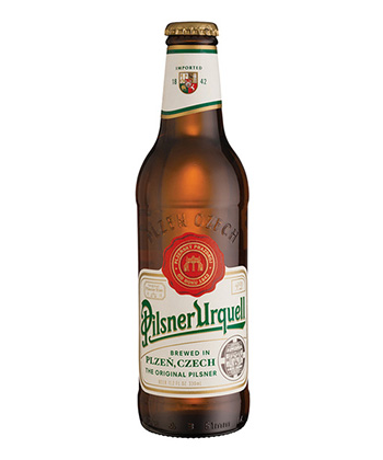 Pilsner Urquell is one of winemakers' favorite drinks during harvest.