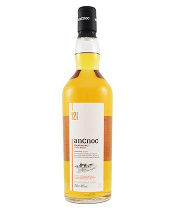 anCnoc 12 Year Old Highland Single Malt Scotch Whisky Is one of the best Scotch whiskies for 2021
