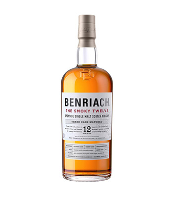 BenRiach The Smoky Twelve Speyside Single Malt Scotch Whisky Is one of the best Scotch whiskies for 2021
