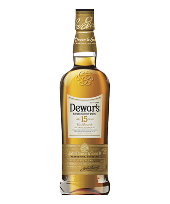 Dewar's 15 Year Old Blended Whisky Is one of the best Scotch whiskies for 2021
