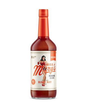 Mary’s Mixers Original Bloody Mary Mix is one of the best Bloody Mary mixes.
