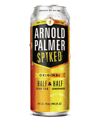 Arnold Palmer Spiked Half and Half is one of the best hard tea flavors.
