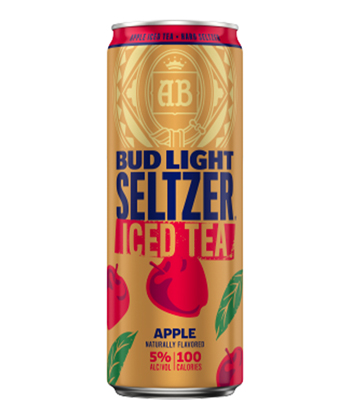 Bud Light Seltzer Iced Tea Apple is one of the best hard tea flavors.