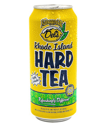 Narragansett Del’s Rhode Island Hard Tea is one of the best hard tea flavors.
