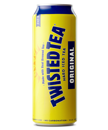 Twisted Tea is one of the best hard tea flavors.