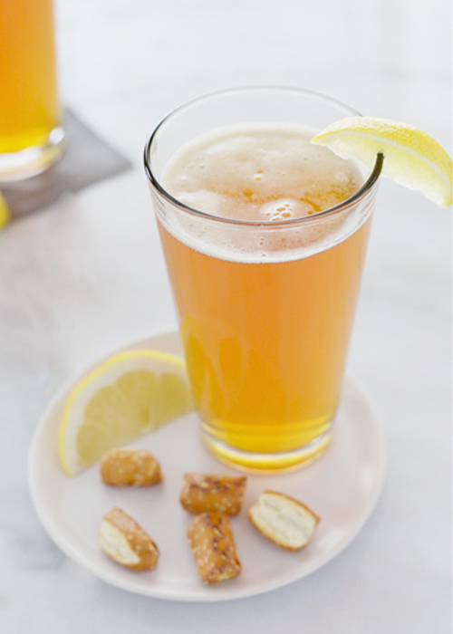 The Bourbon and Honey Beer Cocktail is one of the best beer cocktails for summer.
