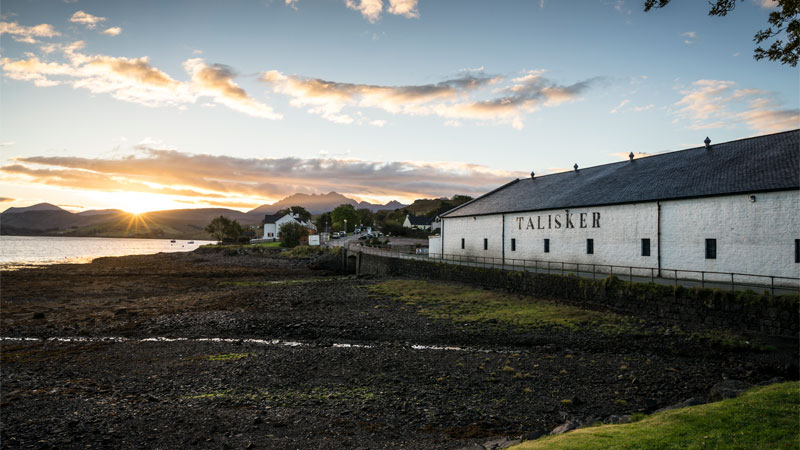 As soon as you smell the liquid, you’re just transported to the shore outside the distillery. The distillery has the waves of the Atlantic crashing on the warehouse walls pretty much every day of the year