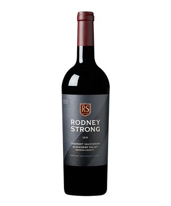 Rodney Strong Cabernet Sauvignon Alexander Valley 2018, Sonoma County, Calif. is a good wine you can actually find.