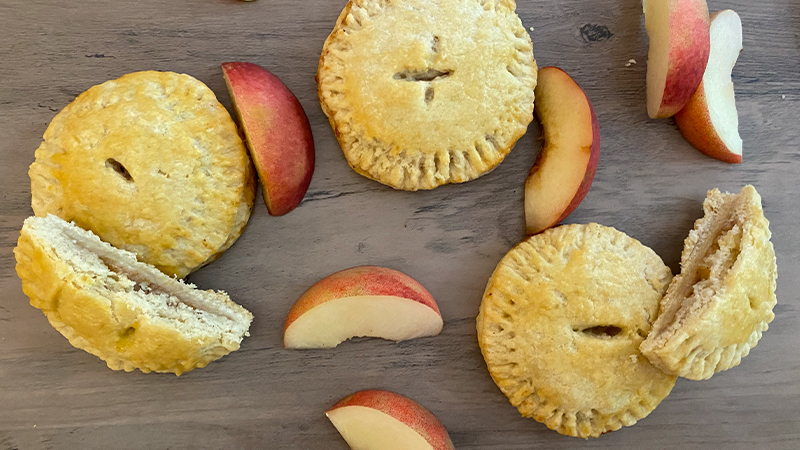 This is the best recipe for bourbon peach hand pies!