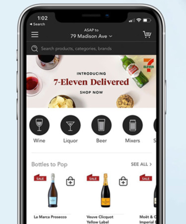 7-Eleven Adds Alcohol Boozy Delivery, Partners With Minibar