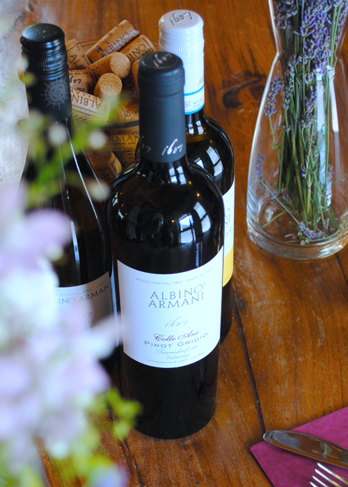 Since creating the Albino Armani label, the family has sought to produce wines at altitudes that hug the mountains.