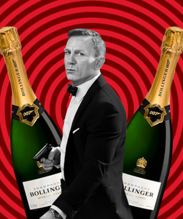 Bollinger Champagne Debuts Limited-Edition James Bond-Themed Cuvée 007