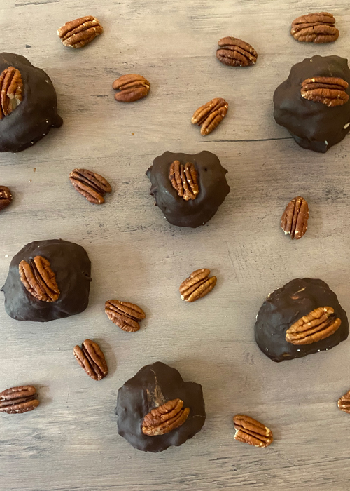 This Bourbon Balls Recipe is chocolatey, boozy, and delicious