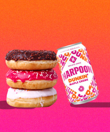 Harpoon and Dunkin’ Announce Three New Fall-Themed Beers  — and a Donut Made with IPA