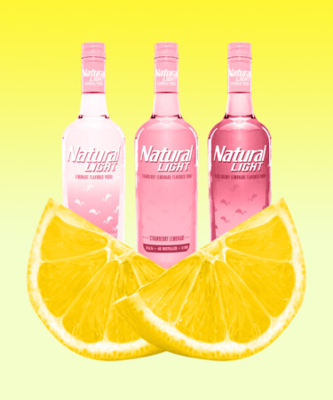 Natural Light’s Three Lemonade-Flavored Vodkas Available Nationally