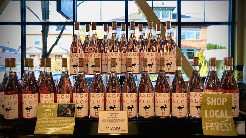 Jackalope Wine Cellars is an Oregon winery making rosé
