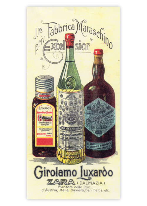 Luxardo cherries are made with Maraschino liqueur