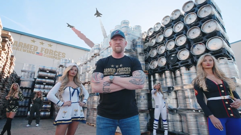 Armed Forces Brewing Co. is one of the political-fueled brands in the beverage industry