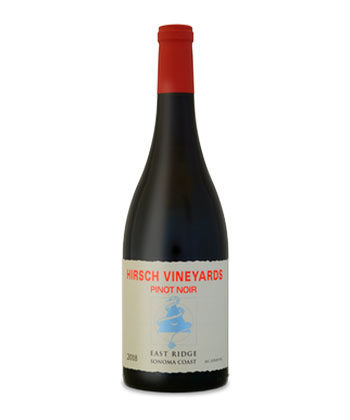 Hirsch Vineyards East Ridge Pinot Noir 2018 is one of the best Pinot Noirs for 2021