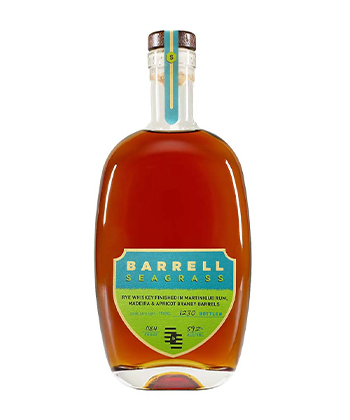 Barrell Craft Spirits Seagrass Is one of the best Rye Whiskey Brands of 2021 