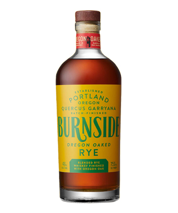 Burnside Whiskey Is one of the best Rye Whiskey Brands of 2021 