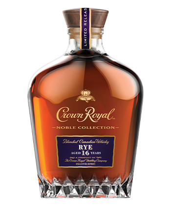Crown Royal Noble Collection Is one of the best Rye Whiskey Brands of 2021 
