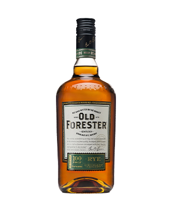 Old Forester Kentucky Straight Is one of the best Rye Whiskey Brands of 2021 