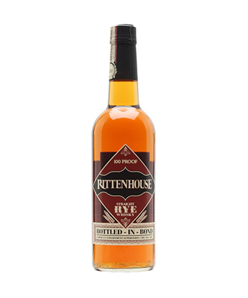 Rittenhouse Straight Is one of the best Rye Whiskey Brands of 2021 