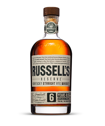 Russell’s Reserve 6 Year Old Kentucky Is one of the best Rye Whiskey Brands of 2021 