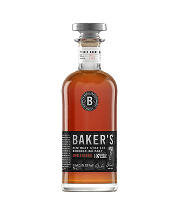 El Bourbon de un solo barril de 7 años de Baker es uno de los mejores bourbons de un solo barril para 2021