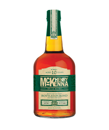 Henry McKenna Single Barrel 10 Years Bottled-In-Bond es uno de los mejores bourbons de un solo barril para 2021