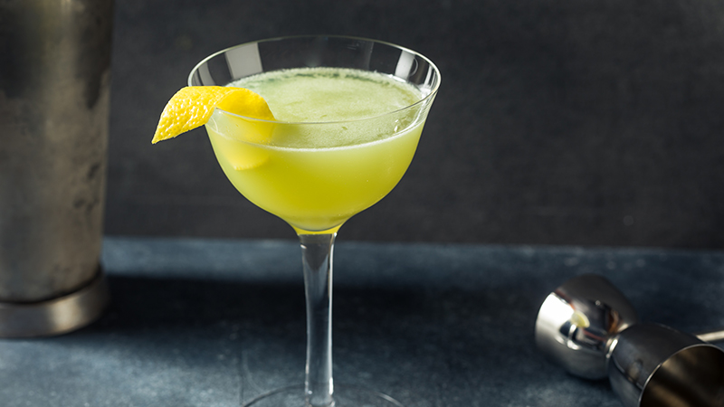 Genepi liqueur, rosemary and lemon accentuated by honey syrup boasts flavor in this outside-the-ordinary recipe.