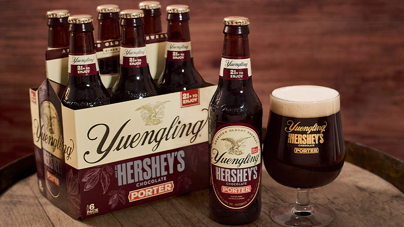 Yuengling and Hershey's Chocolate Porter está de regreso este otoño