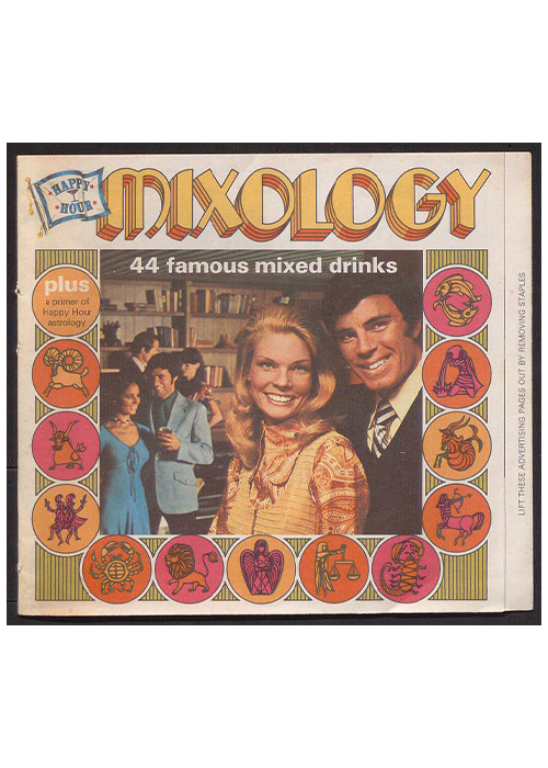 This is the Happy Hour Mixology catalog, published in 1971. 