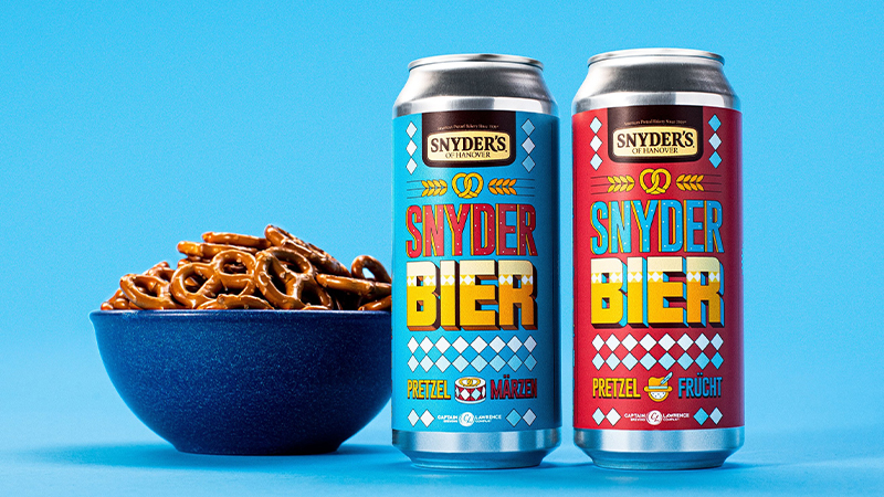 Snyder’s is Releasing Two Pretzel-Infused Beers for Oktoberfest