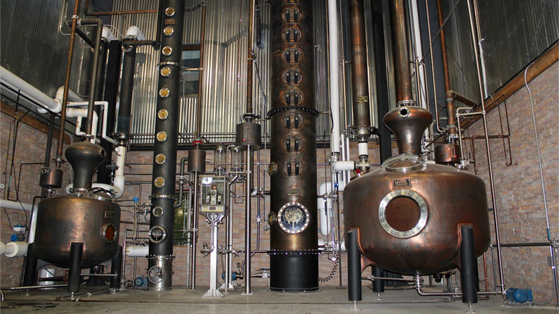 Wilderness Trail Distillery in Danville, Kentucky forgoes sour mashing