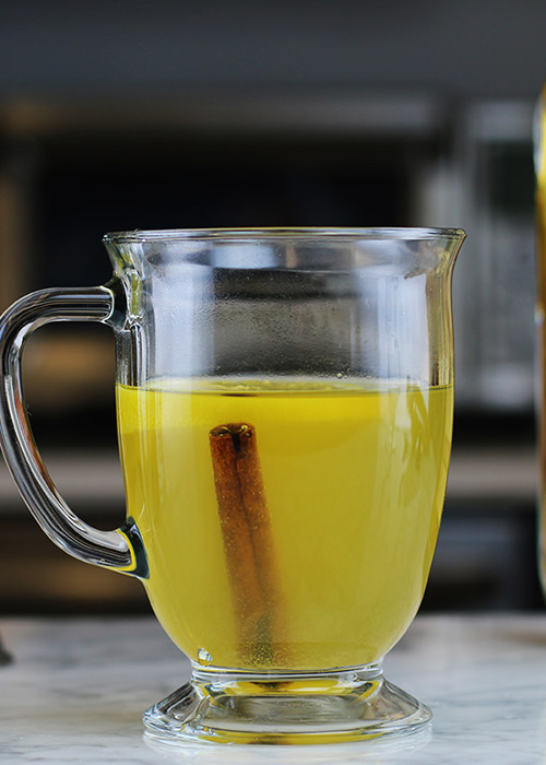 The Flaming Hot Toddy is a great spiced cocktail for fall. 