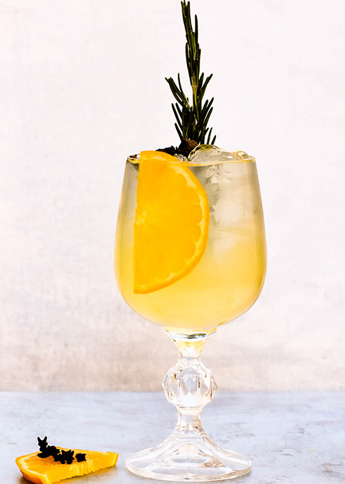 The Winter Gin & Tonic is a great spiced cocktail for fall. 