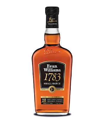 Evan Williams 1783 is a great bourbon for beginners. 