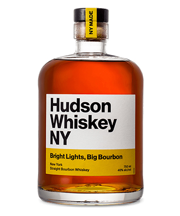 Hudson Whiskey is a great bourbon for beginners. 
