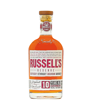 Russell’s Reserve 10 Year is one of the most underrated bourbons of 2021.