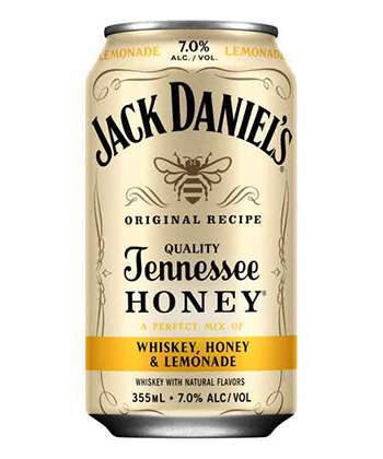 Jack Daniel's Tennessee Honey & Lemonade is one of the best whiskey RTDs to drink right now