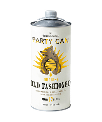 Party Can Gold Rush Old Fashioned is one of the best whiskey based RTDs to drink right now