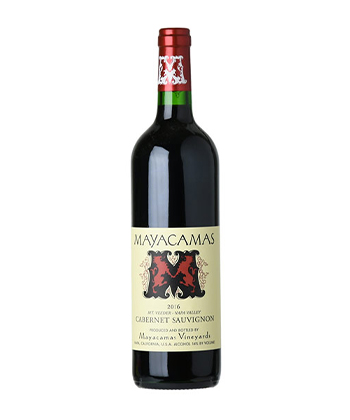 Mayacamas Vineyards 2016 is one of the best Cabernet Sauvignons of 2021.