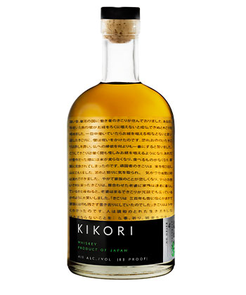El whisky Kikori es una de las mejores botellas de whisky japonés.